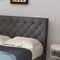 Button Tufted Upholstered Platform Bed, Twin/Full/Queen Size, Modern Design